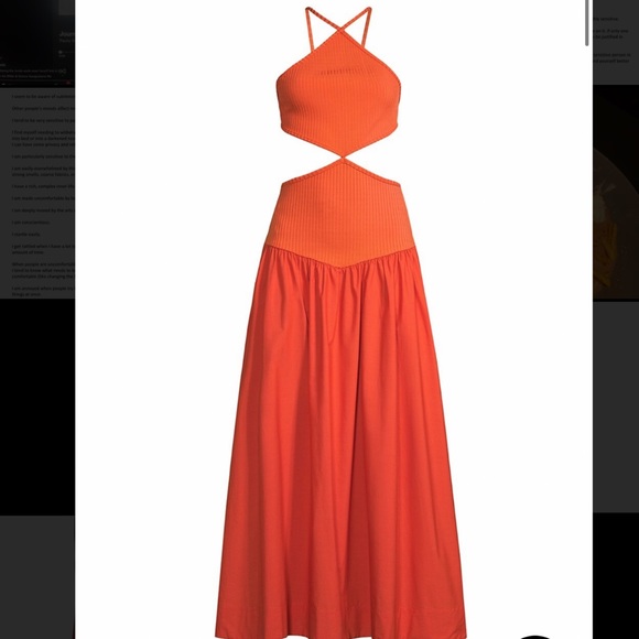 NWOT | Ula Halter Dress | Sold Out - Picture 2 of 5